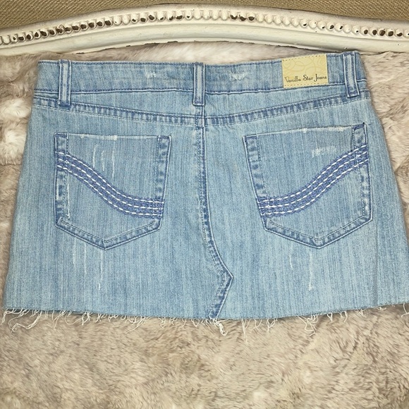 Vanilla Star Denim Skirt - Picture 2 of 5